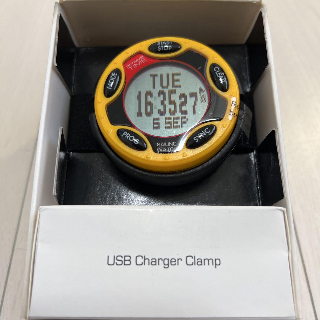 Optimum Time OS145 Yellow Sailing Watch - In box