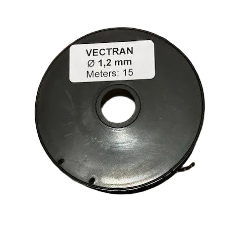 Vectran mini spool 1.2mm x 15m black