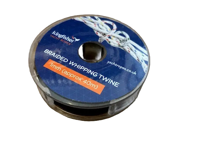 Kingfisher 1mm braided whipping twine spool, 40 meters