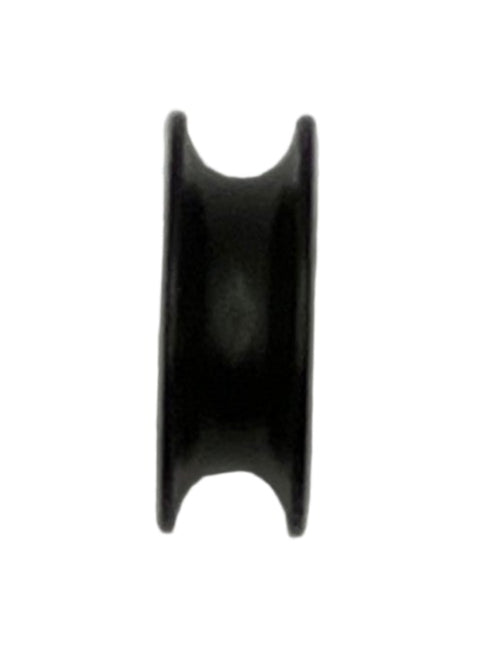 Side view of 20A aluminium thimble showing 7mm depth