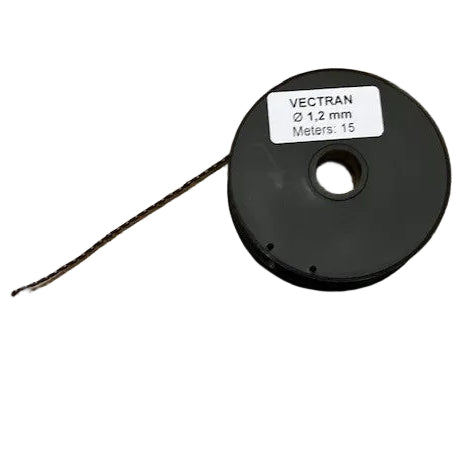 Vectran mini spool 1.2mm x 15m black