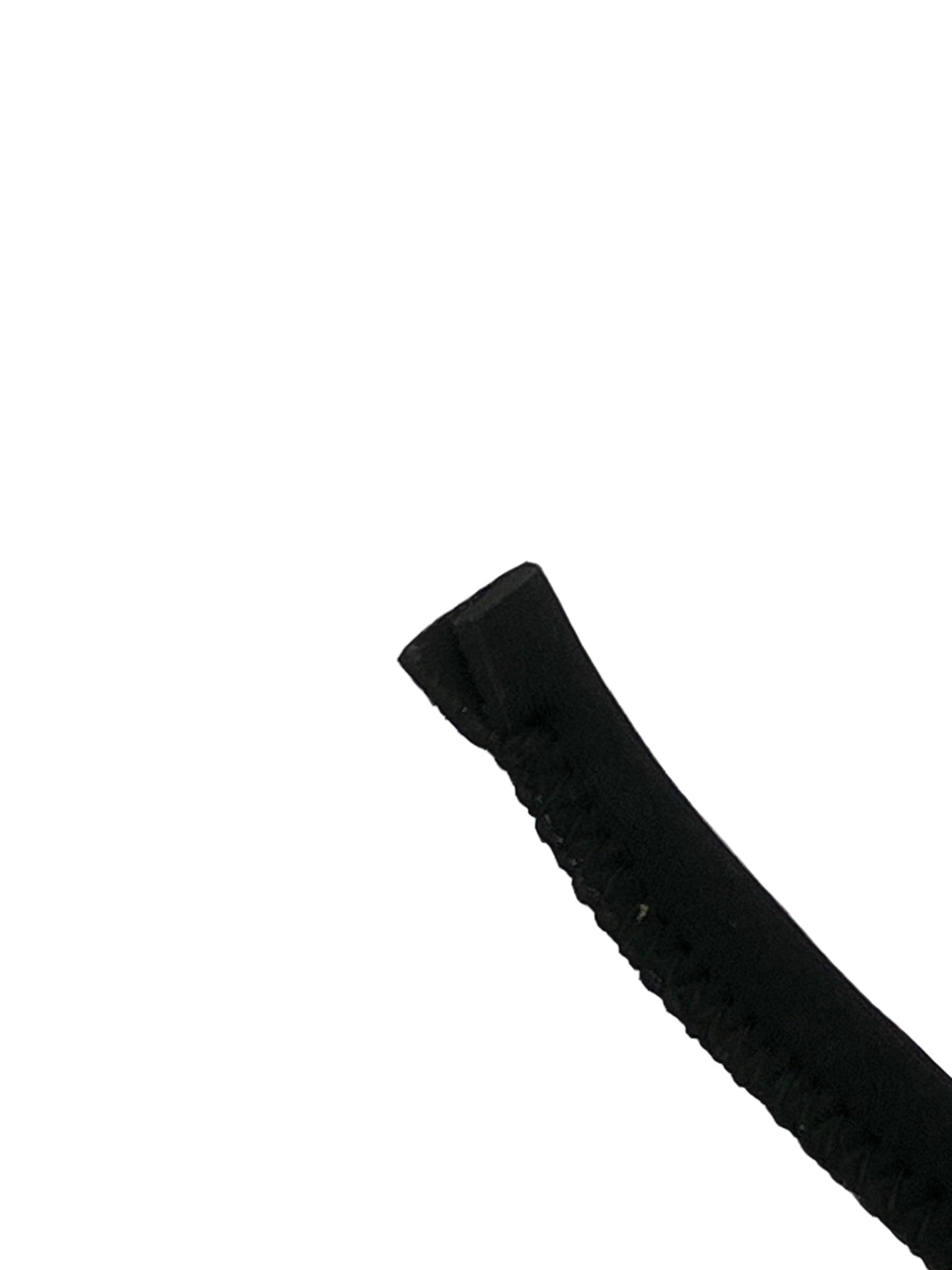 Black neoprene sports glasses strap close-up