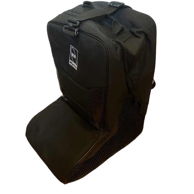 Deluxe boot bag carrying handle and strap detail