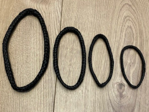 Dyneema stitched soft loops available in 3mm to 6mm rope diameters