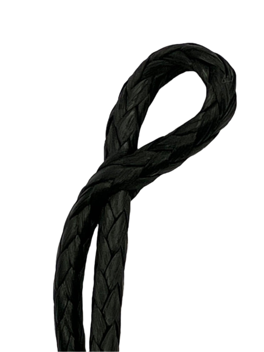 Dyneema soft shackle showing easy-to-use double loop design
