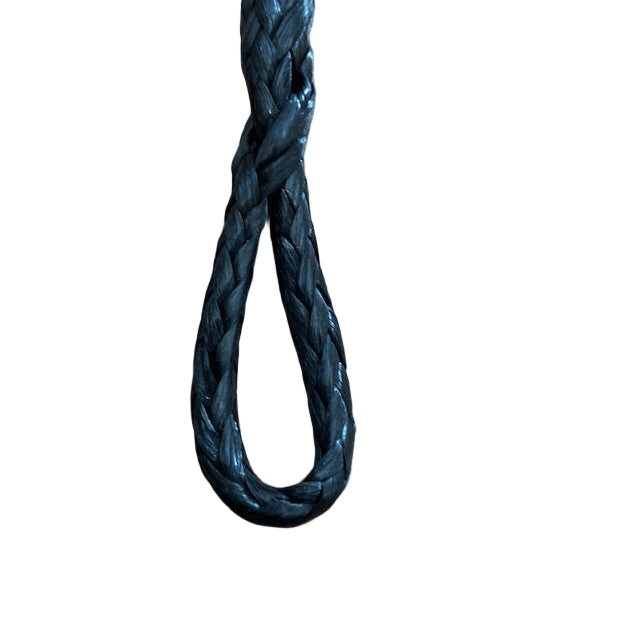 Dyneema strop large eye loop for boom or block attachment