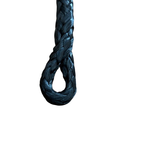Dyneema strop small eye loop for padeye or bail attachment