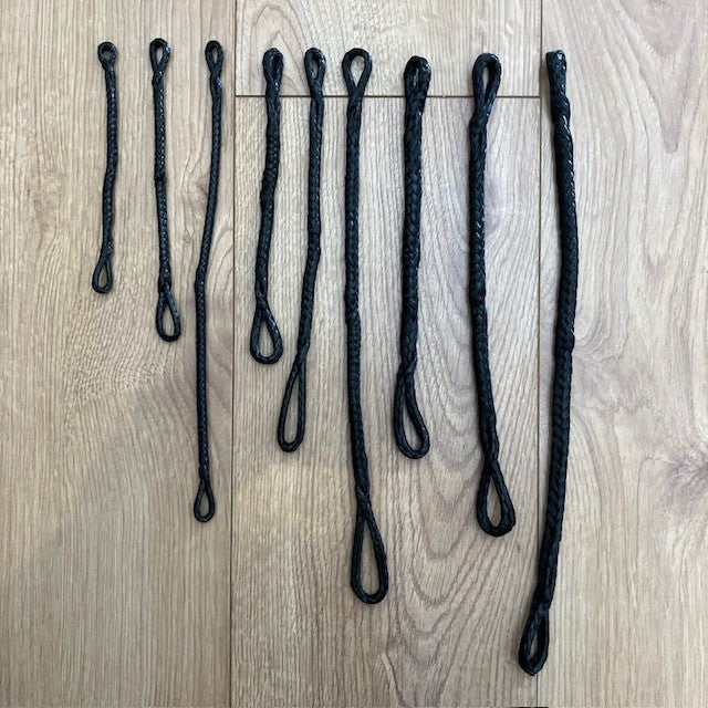 Complete range of Dyneema RIG12 strops in different lengths and diameters