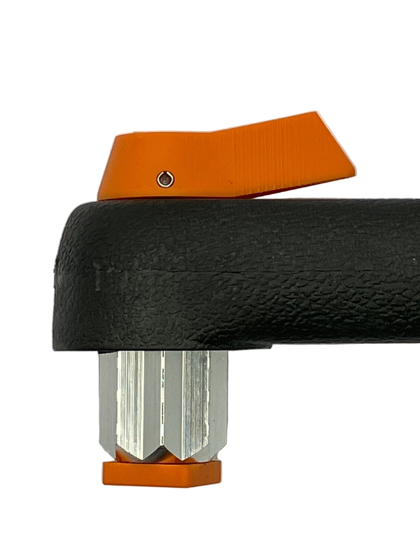 Locking mechanism detail on floating winch handle