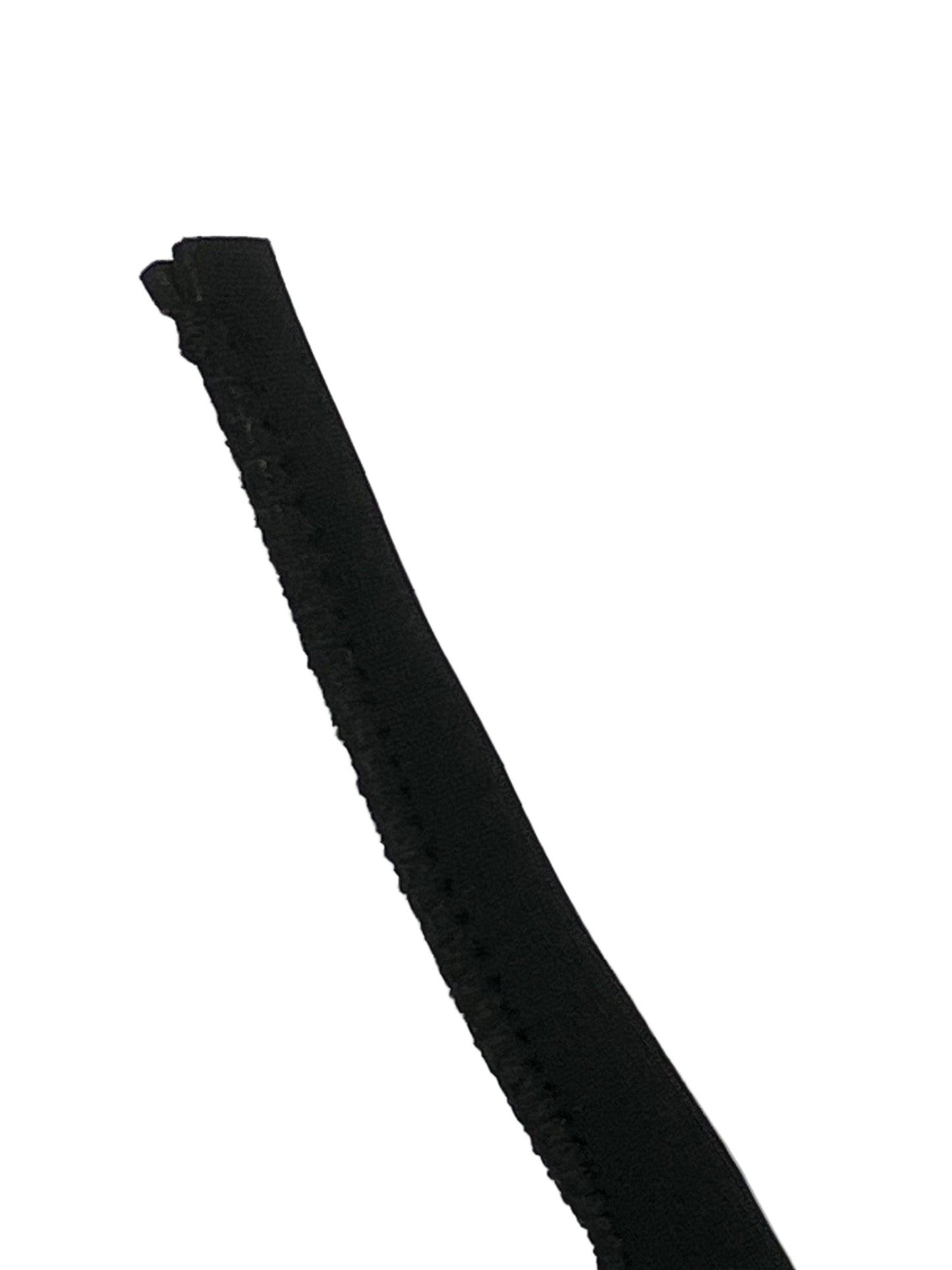 Close-up of black neoprene floating strap with 10mm attachment tab
