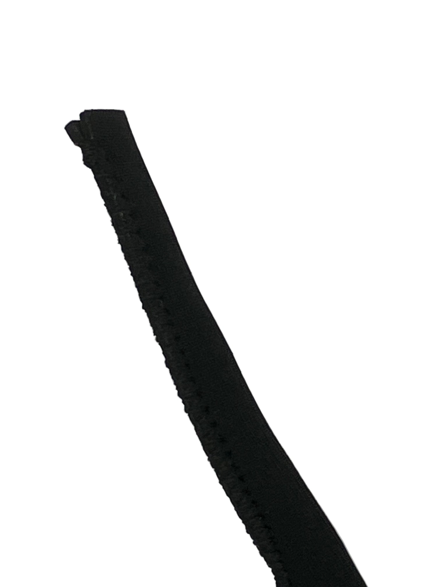 Close-up of black neoprene floating strap with 10mm attachment tab