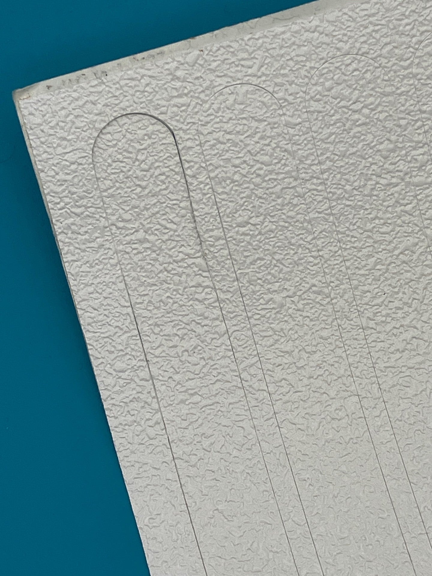 Detail of non slip strip texture showing grip surface