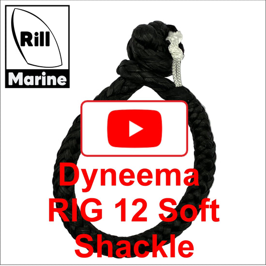 Dyneema soft shackle with easy open lanyard video