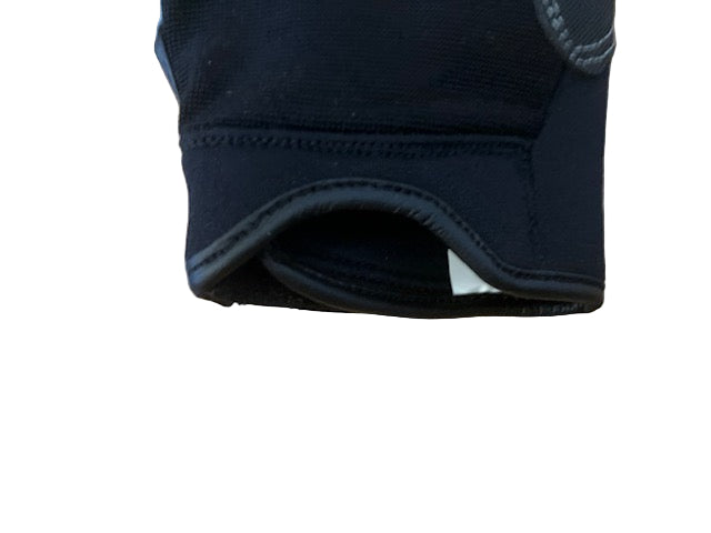 Close-up of the scallop cuff cut out for a large sailing watch